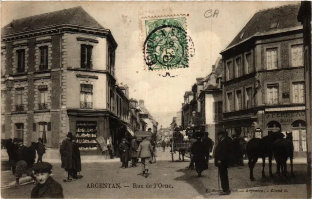CPA AK ARGENTAN - Rue de l'Orne (435806)