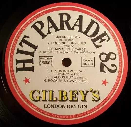 Vinyle - Unknown Artist - Gilbey's Hit Parade 82 (LP, Album)