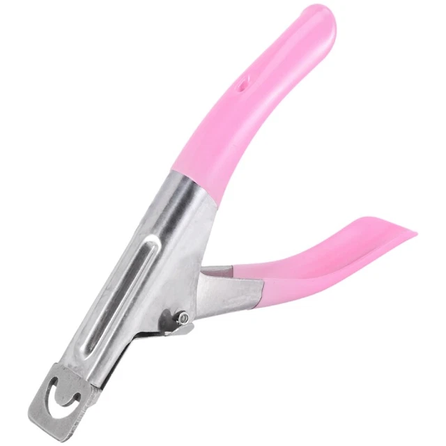 tagliaunghie rosa per unghie e unghie acriliche falsi facile da usare D7R5