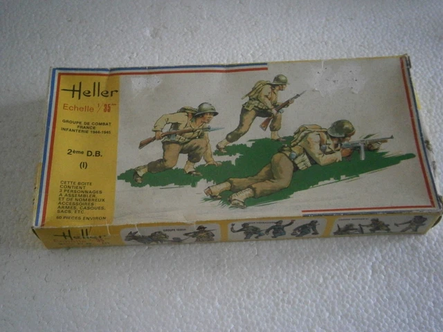 Maquette Heller 1/35 Groupe De Combat Chasseurs De Chars - Réf 111 - AS512