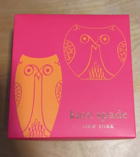 kate spade NEW YORK WOODLAND PARK OWL SALT AND PEPPER SET 4" NEW