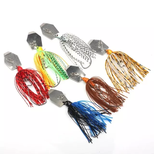 Chatterbait Bladed Jig  Barsch Zander Hecht Angeln Köder Spin Bait Raubfisch