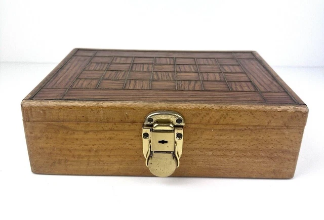 Emfogoo - Grande Boîte à Bijoux En Bois Avec Miroir - 5 Compartiments - Pour Bagues, Colliers, Bracelets - Noir