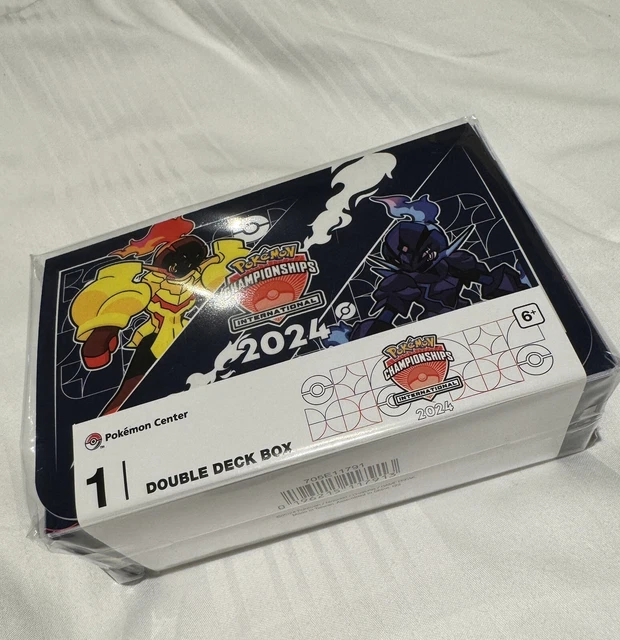 POKEMON EUROPEAN CHAMPIONSHIPS 2024 Exclusive Double Deck Box 30.39
