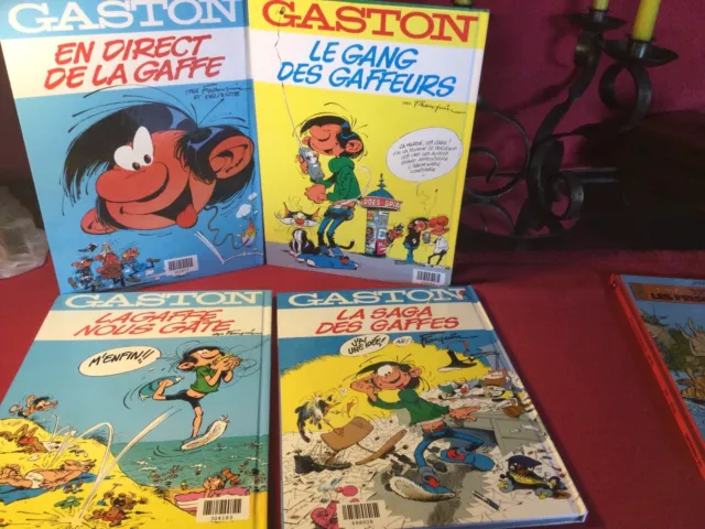 Lot De 4 Bd Doubles GASTON LAGAFFE 8 Histoires 2