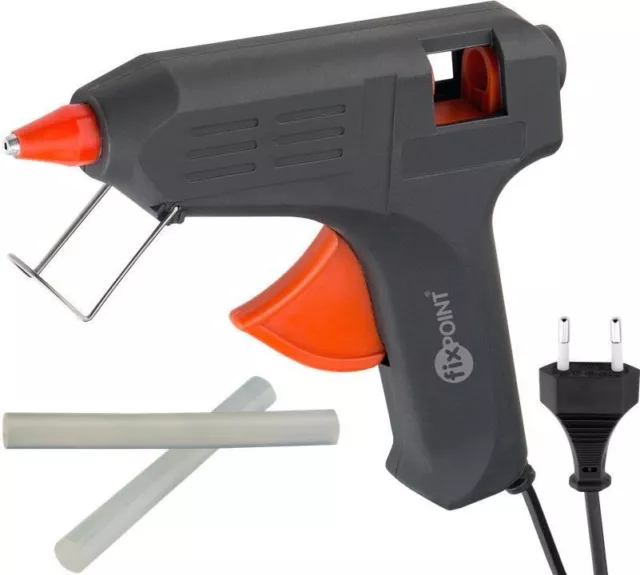 Pistola de pegamento caliente para palos de 11/12 mm 40 W; pistola de pegamento caliente para palos de 11/12 mm
