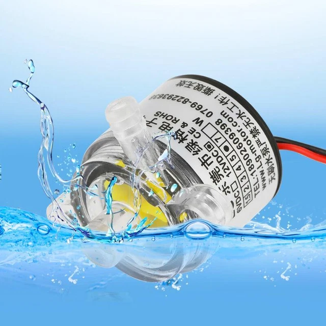 12V DC 6W Mini bürstenlose Tauchwasserpumpe in Lebensmittelqualität - 1 Stück