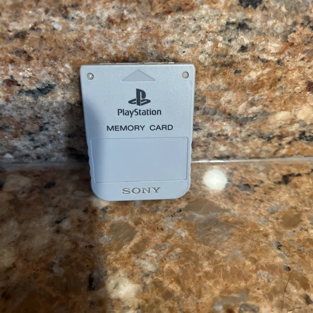 MEMORY CARD PS1 Originale Sony Playstation 1 Scheda Di Memoria 1 - Foto 3