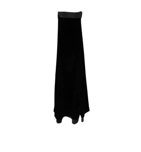 Armani Collezioni Women’s Maxi Dress Strapless Black Velvet Size 8 44 Long Gown
