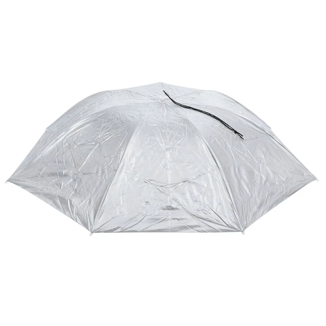 OD 37.4" Umbrella Hat, Oxford Single Layer Cap with Adjustable Head Strip, Camo