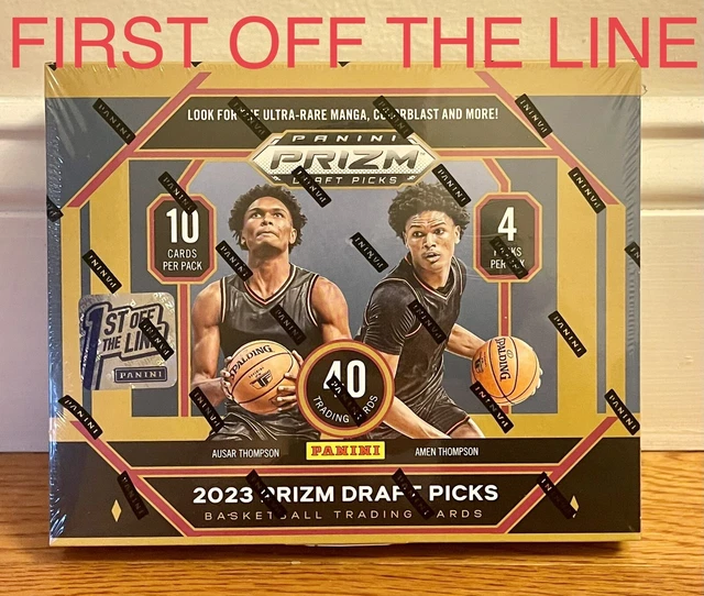 CASON WALLACE 202324 Panini Prizm Draft Basketball FOTL Hobby 5 Box