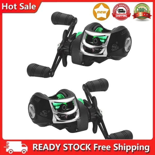 17+1 Bearings 7.2/1 Fishing Reel Metal Line Cup Low Profile Baitcasting Wheel