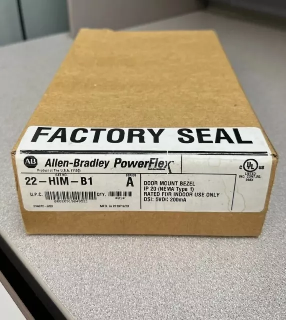 New Genuine Allen Bradley 22-HIM-B1 PowerFlex HIM Bezel Mounting Kit 22HIMB1