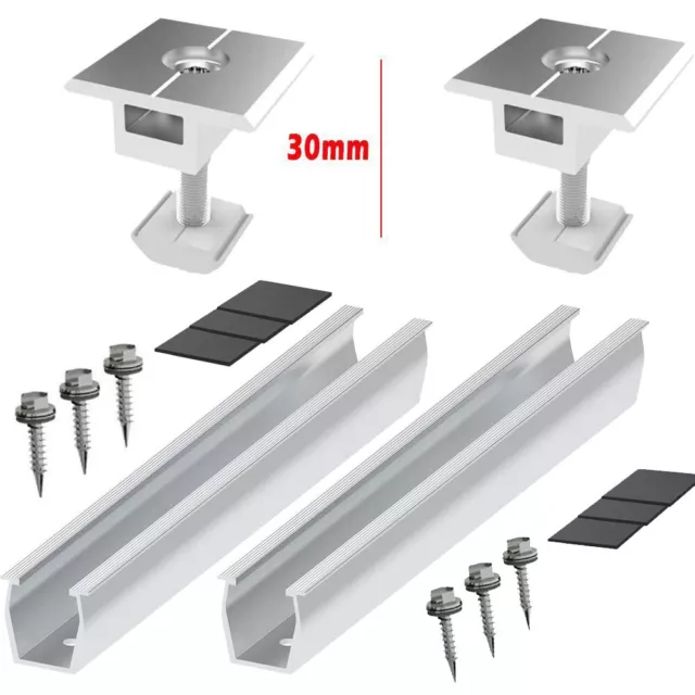 Solarmodul Befestigungsschiene aus Aluminium Langlebig und zuverlässig