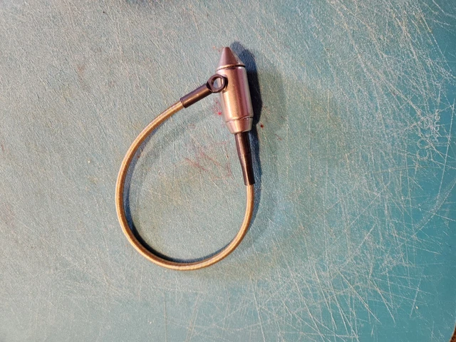 MAGNEPULL XP1000-3 3/4" Bullet Leader Drop Bullet Magnet Cable Wire Fishing Eye