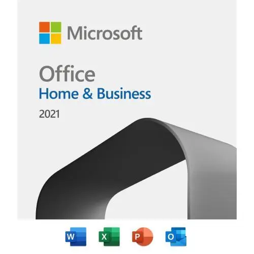 Microsoft Office 2021 Home & Business Medialess for 1 Device, Word, Excel,