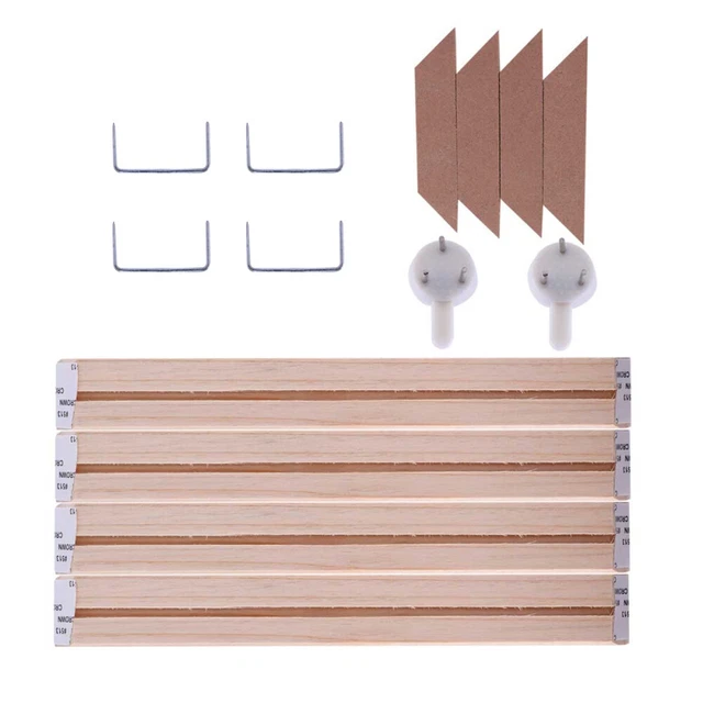 Cornici Foto Appendiabiti magnetico for poster Cornice for appendiabiti in legno di teak Cornice for pittura naturale Cornice for foto Tela Wall Art Craft Frame Art Hanger Cornice Foto ( Color