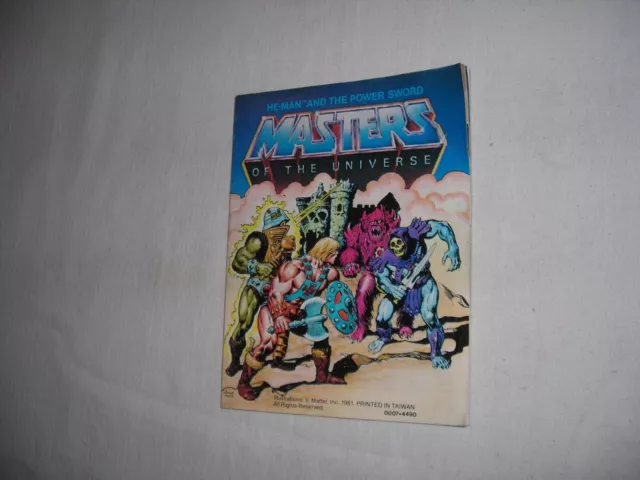 He Man And The Power Sword Masters Of The Universe 1981 Italia/Germany Motu Fume