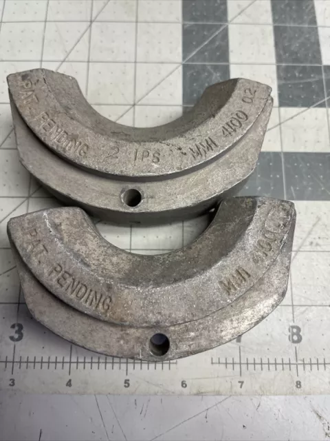 McElroy MMI 4100 410002 2” IPS Pipe Fusion Master Insert Set Used (1c1