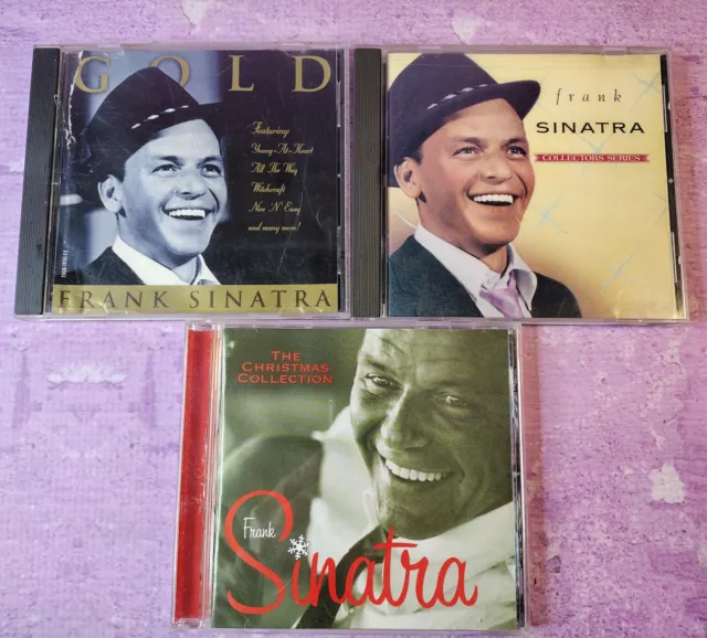 Frank Sinatra CDs Christmas Collection Gold Collectors Series Capitol LOT OF 3