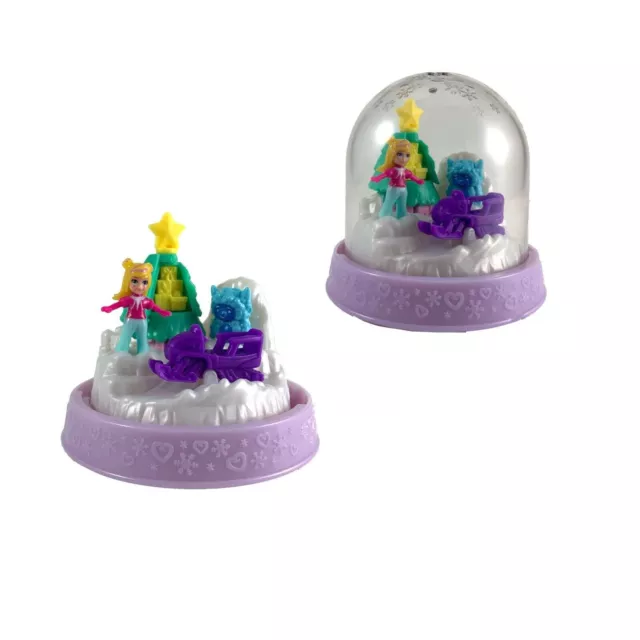 Polly-Pocket Mattel Mini - Kugel  Polly Skidoo