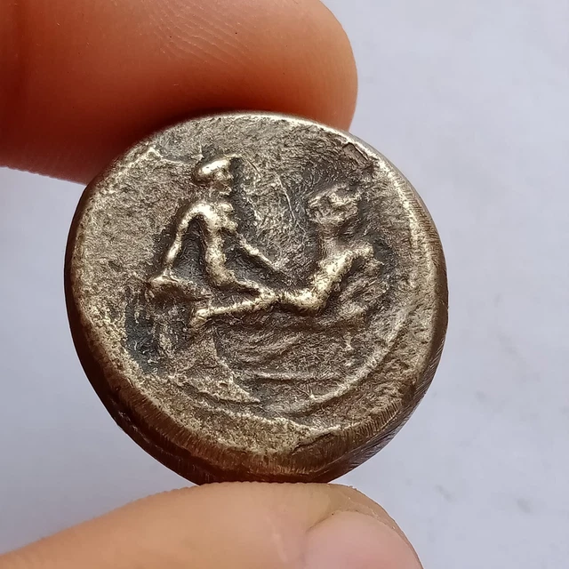 Ancient Token RARE ANCIENT ROMAN Spintria Brothel Entry Token Coin Caligula 100 Ad £ ...