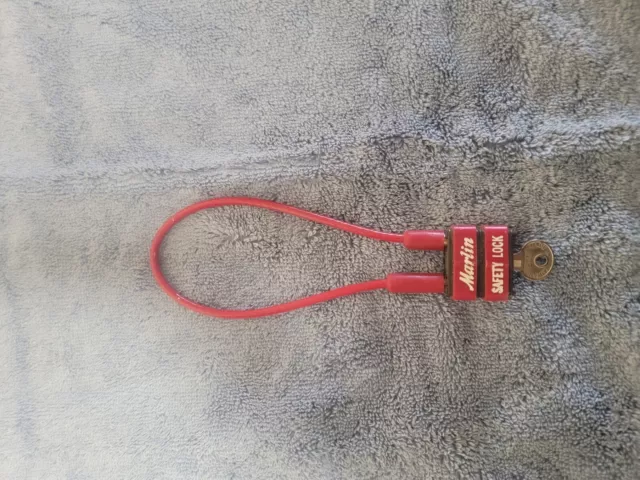 Original Marlin Cable Gun Lock Red-1 Key