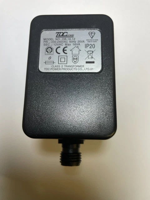ABLEGRID AC Adapter For TDC POWER DA-12-12 - Transformer Wall Charger