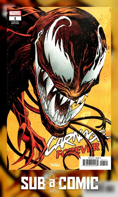 CARNAGE FOREVER #1 PANOSIAN 1:25 VARIANT (MARVEL 2022 1st Print) COMIC