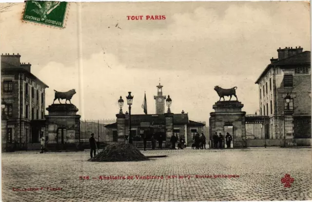 CPA TOUT PARIS (15th) 536 Slaughterhouses de Vaugirard (536512)