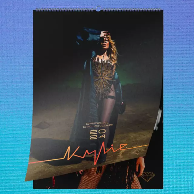KYLIE MINOGUE OFFICIAL Calendar 2024 A3 (Limited Edition And Sold Out