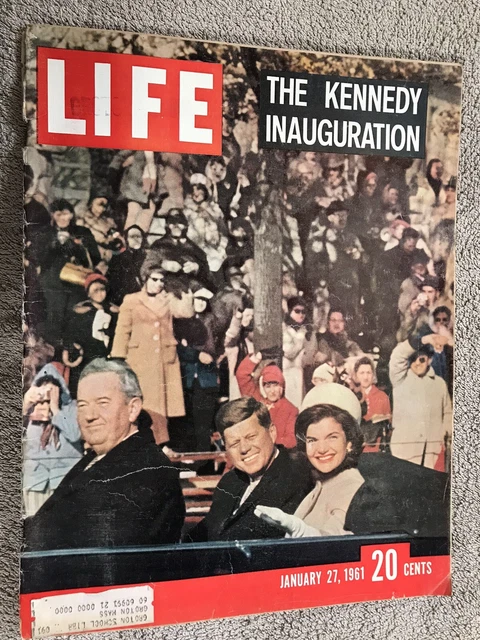 Magazine Inaguration LIFE MAGAZINE JANUARY 27 1961 KENNEDY INAUGURATION Ann-Margret John ...