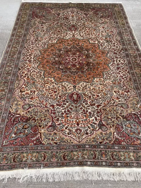 Tapis 295x205cm Kayseri Turc Noué Main Teppich Tappeto Alfombra Rugs Carpet Tepp