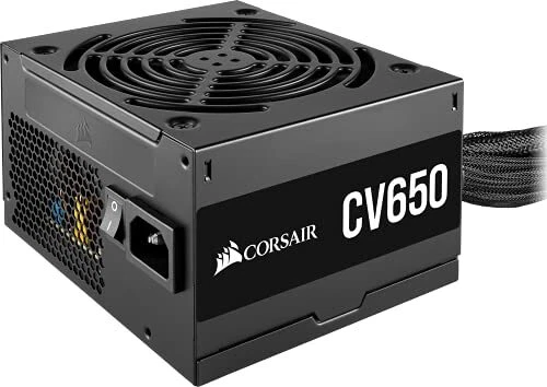 Corsair CV650 80 PLUS Bronze Non-Modular ATX 650 Watt Power Supply (Full