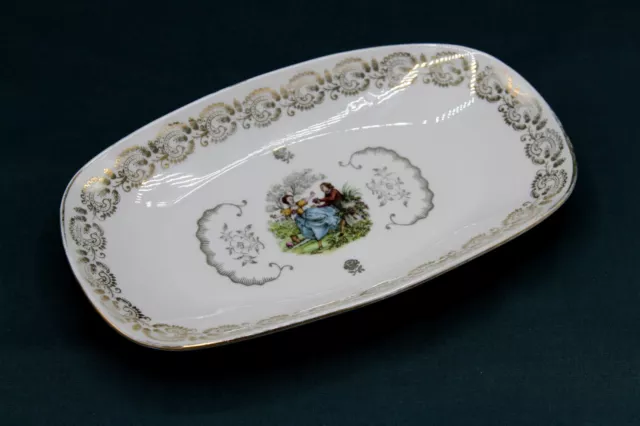 Petit Plat, Ravier, Beurrier ou Vide Poche en Porcelaine de France