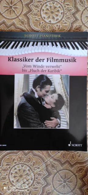 Noten Musik Buch Klassiker der Filmmusik Klavier Vom Winde Verwehrt...