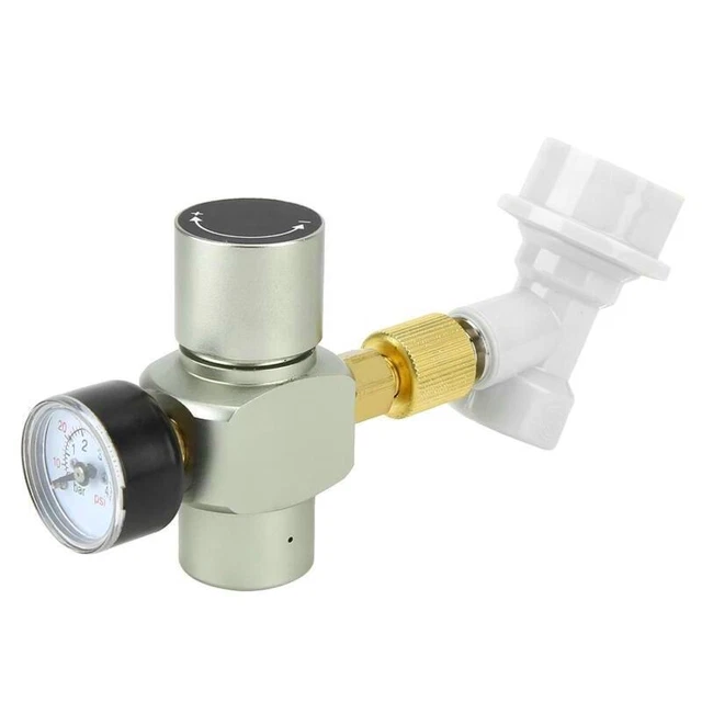 Regolatore di pressione CO2, caricabatterie rubinetto birra, 0-60 PSI, Homebrew Bier Draft Control