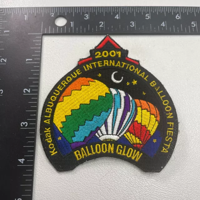 VINTAGE KODAK ANNUAL ALBUQUERQUE BALLON FIESTA BALLOON GLOW New Mexico Patch 396