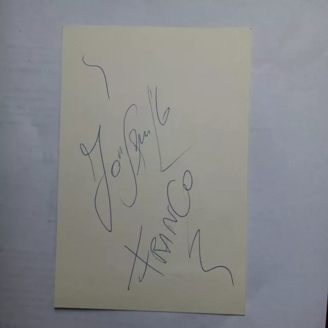 Autografo originale    Cantante -   Jo Squillo