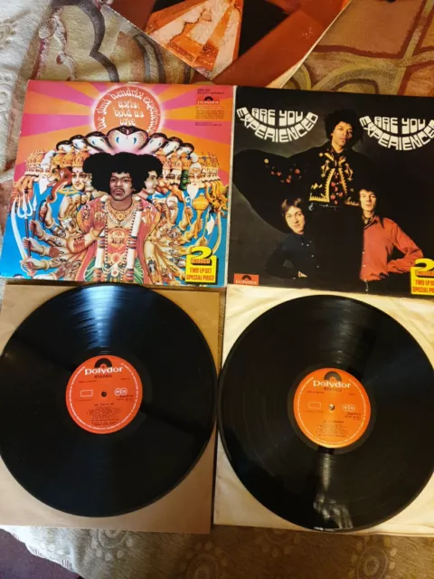 Lp Record Jimi Hendrix Double Lp Are You Experienced Axis Fair Condition