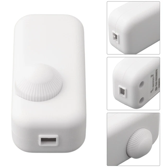 Dimmer LED VIPMOON 5-400W - Interruttore Rotante Da Incasso 220V-240V Per Lampade Regolabile - Foto 9