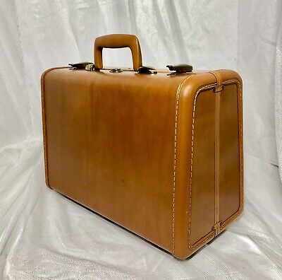 Samsonite Luggage MCM Train Case Small Suitcase 15x10x7 Shwayder Bros VTG #4615