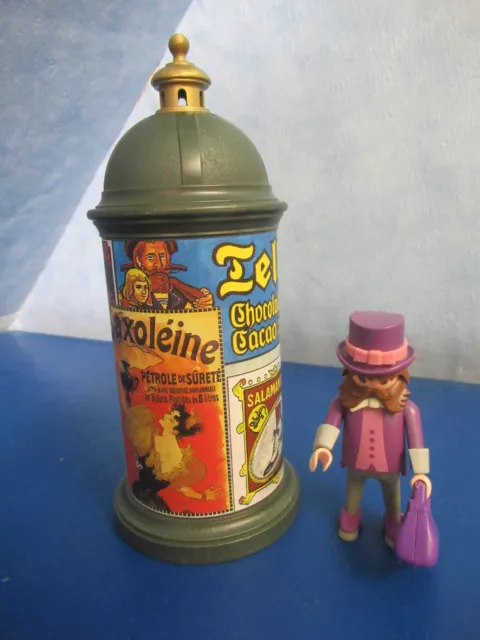 5350 Nostalgie Litfaßsäule Figur zu 5300 Puppenhaus Playmobil 3708