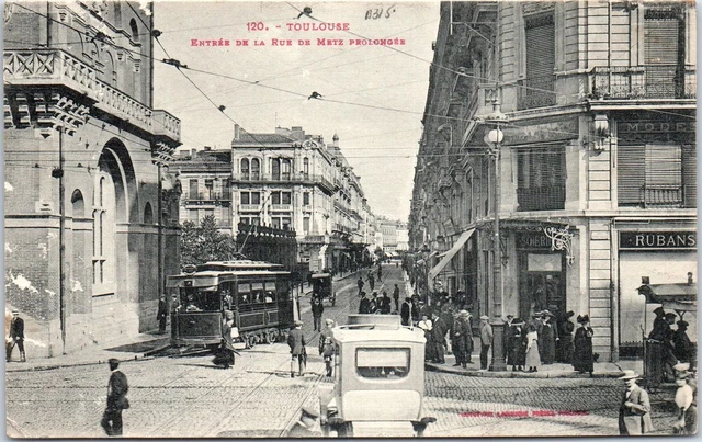 31 TOULOUSE - entree de la rue de metz prolongee.