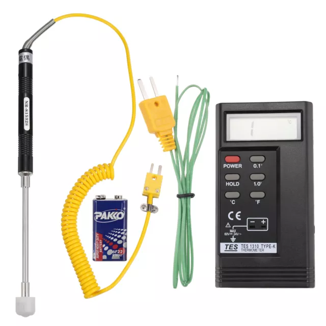 Digital Thermometer K Type High Accuracy with Surface Thermocouple 81532B