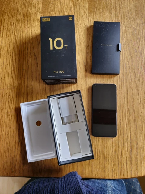 Xiaomi Mi 10T Pro - 128GB - Lunar Silver (Ohne Simlock) Rückseite gesprungen