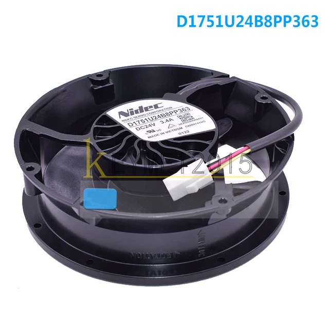 1PCS NIDEC D1751U24B8PP363 DC24V 3.4A 172*150*51 Fan New