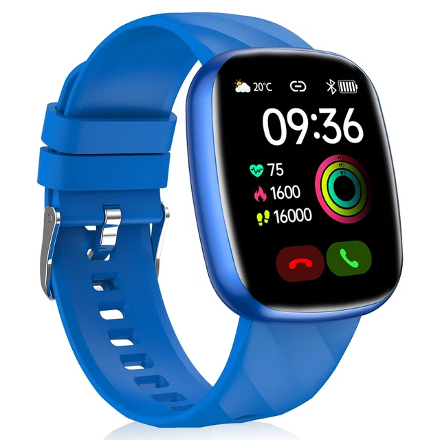 Showyoo Montre Connectée Femmes Montre Intelligente Homme