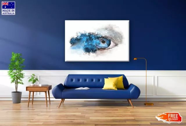 Famous Eye Watercolor Abstract Home decor High quality Canvas print choose size