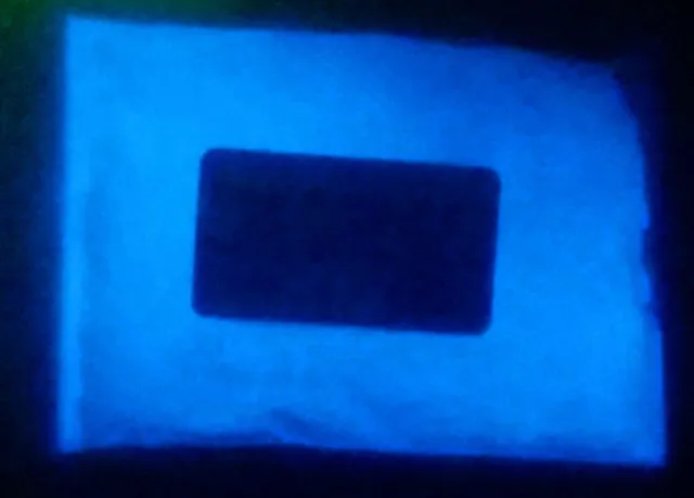 10g BRIGHTEST GLOW IN THE DARK BLUE POWDER FROM UK STOCK